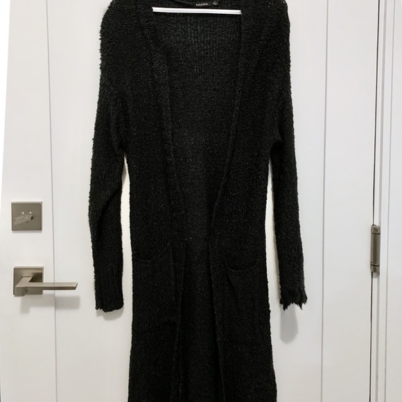 Solution Women’s Long Cardigan Navy - Picture 3 of 3